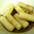heartagram's cooksnap of when they made ５分で簡単、トッポキみたらし団子.