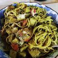 純子50Plus's cooksnap of when they made トマトとポテトのバジルパスタ.