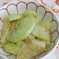 赤い電話's cooksnap of when they made 白瓜で！うりもみ★.