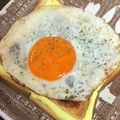 Yuu茶's cooksnap of when they made 絶品！てりたまマヨ♡トースト.