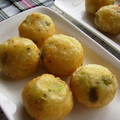 まじゅじゅ's cooksnap of when they made 枝豆のもちもち揚げ.