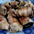 ひっこ's cooksnap of when they made 茄子の豚バラ梅紫蘇クルクル巻き.