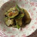 シャネリン's cooksnap of when they made ささげと茄子の甘辛味噌炒め.