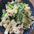 ありたんのおかあたん's cooksnap of when they made ☆大根と豚バラのオイスター炒め☆.