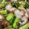 tyat's cooksnap of when they made 夏にぴったり！タコと胡瓜の梅肉和え.