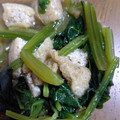 クック00Q0QZ☆'s cooksnap of when they made ほうれん草とお揚げの煮浸し.