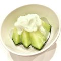 悠LOVE航's cooksnap of when they made メロンにメロンアイスクリーム.