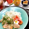 南風♡'s cooksnap of when they made 液体塩こうじで柔らか鶏むねの梅シソおろし.