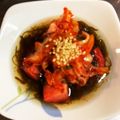 のえもゆ's cooksnap of when they made トマトもずくキムチ！.
