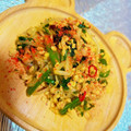 みい5151's cooksnap of when they made ご飯がすすむ！もやしとミンチ卵の炒めもの.