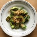 pali's cooksnap of when they made 簡単もう一品♪オクラおかかマヨいため.