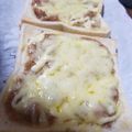 issao's cooksnap of when they made 焼き鳥缶で、照り焼きトーストピザ。.