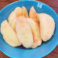 TAIkid's cooksnap of when they made おもしろい♪桃の切り方☆簡単８切れ.