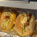 yuu____'s cooksnap of when they made 30分で完成!？不思議パンのホットドッグ.