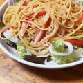 ポリシーチョコ's cooksnap of when they made (和)ならでわ！冷静パスタ.