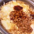 うきょこたん's cooksnap of when they made 納豆旨辛みそラーメン.