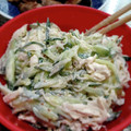 ひっこ's cooksnap of when they made キュウリとささ身と春雨マスタードサラダ.