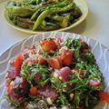 ｸﾏﾘｴ's cooksnap of when they made 簡単！鰹の茗荷ポン酢和え 大葉トマト添え.