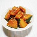 ＠迷子＠'s cooksnap of when they made 速攻一品！！かぼちゃのごま和え.