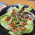こむきむこ's cooksnap of when they made ポン酢でナスアスパラ揚浸し.