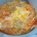 ははぁ's cooksnap of when they made 白だしで！かつお香るスンドゥブ風スープ.