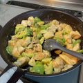 まんだちゃん's cooksnap of when they made お肉柔らか～鶏胸肉のめんつゆマヨ炒め.