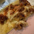yuzupachi's cooksnap of when they made ☆えっポテト?!みたいなおからピザ☆.