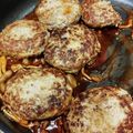 mijko's cooksnap of when they made ワンパン 簡単 煮込みハンバーグ.