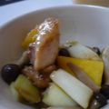 きりりのチーズ's cooksnap of when they made 男子が喜ぶ♪さつま芋と鶏肉の煮物.