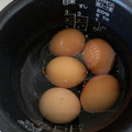 area_dc's cooksnap of when they made 炊飯器で、放置！簡単温泉卵が、約5分で♡.