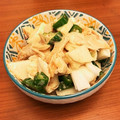 はまぢちか's cooksnap of when they made ささみと長芋とオクラの明太マヨ旨だし和え.