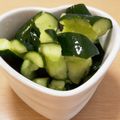 ねみねみ's cooksnap of when they made 居酒屋☆ぶつ切りきゅうりの美味しい切り方.
