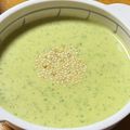栗はりねずみ's cooksnap of when they made きゅうりの冷製スープ.