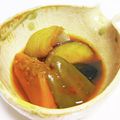 たまさぶろうの部屋's cooksnap of when they made 高野豆腐の韓国風ぴり辛煮.