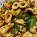 愛とココ's cooksnap of when they made ちくわと塩昆布のマヨおかか炒め.