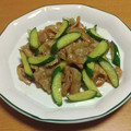 55才のおじさん's cooksnap of when they made 豚肉ときゅうりのさっぱりオイスター炒め.