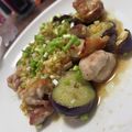 クック0LT5OH☆'s cooksnap of when they made 鶏モモとナスの炒め.