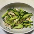 クックWPX41A☆'s cooksnap of when they made きゅうりと鶏ササミのさっぱり和え.
