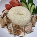 miyu＊miyu's cooksnap of when they made シンガポールチキンライス（海南鶏飯）.