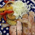 クック3HCAZO☆'s cooksnap of when they made とんかつ用豚ロース厚切りのポークソテー.