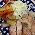 クック3HCAZO☆'s cooksnap of when they made とんかつ用豚ロース厚切りのポークソテー.