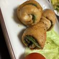 クック0SOPKP☆'s cooksnap of when they made ササミのシソ・海苔ロール.