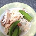 ぱきろうたん's cooksnap of when they made オクラと湯葉のデパ地下風お浸しサラダ.