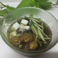 mielle's cooksnap of when they made 株とりなめこのもずく酢.