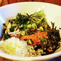ダッフィーニーうに's cooksnap of when they made 納豆、オクラ、とろろでﾈﾊﾞﾈﾊﾞうどん.