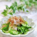 Satoco❋'s cooksnap of when they made すぐ出来ちゃう★オクラと胡瓜の和えもの.
