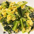 こはるママ♡'s cooksnap of when they made 白だしで簡単もう１品♪小松菜の卵炒め.