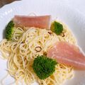 クックRacsa's cooksnap of when they made ブロッコリーとベーコントマトの冷製パスタ.