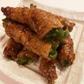 クロッワッサン's cooksnap of when they made ＊ピーマンの豚バラ肉巻き＊.