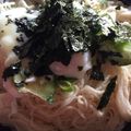 クック2H9MD0☆'s cooksnap of when they made 簡単!!!鶏ガラまぜそうめん.